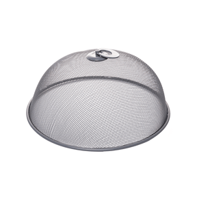 TELA PROTETORA PARA ALIMENTOS METAL CINZA – 30CM X 12CM