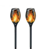 Luminária LED Solar Estilo Tocha para Jardim - SwanLight