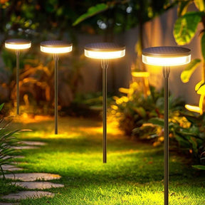 Luminária LED Solar de Balanço - Ilumine exteriores
