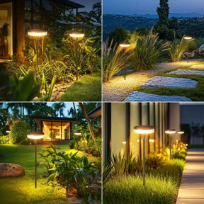 Luminária LED Solar de Balanço - Ilumine exteriores