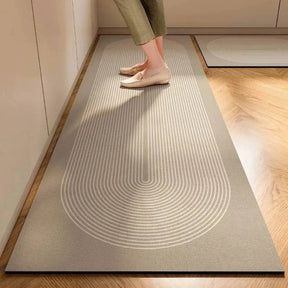 Tapete Antiderrapante para Cozinha Estilo Japonês - Swan Kitchen