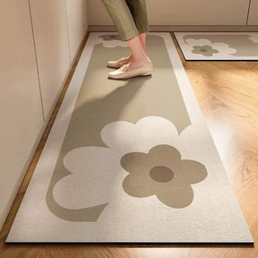 Tapete Antiderrapante para Cozinha Estilo Japonês - Swan Kitchen
