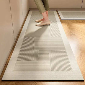 Tapete Antiderrapante para Cozinha Estilo Japonês - Swan Kitchen
