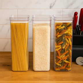 Kit de Potes Herméticos Para Cozinha - Swan Kitchen
