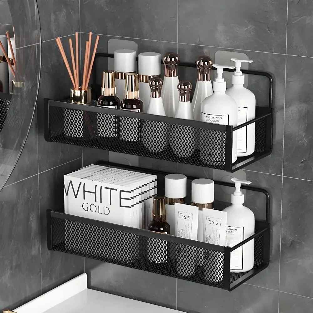 Prateleira em Aço Inox para Banheiro - Swan Bathroom