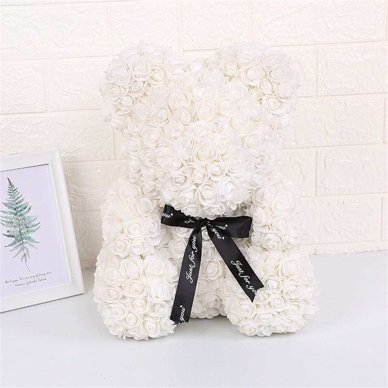 Urso de Rosas Forever Love - Presente Especial