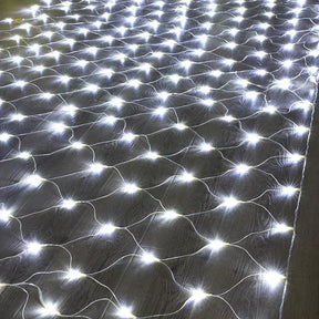 Pisca Pisca Rede de Leds Natalinos - Ilumine Exteriores