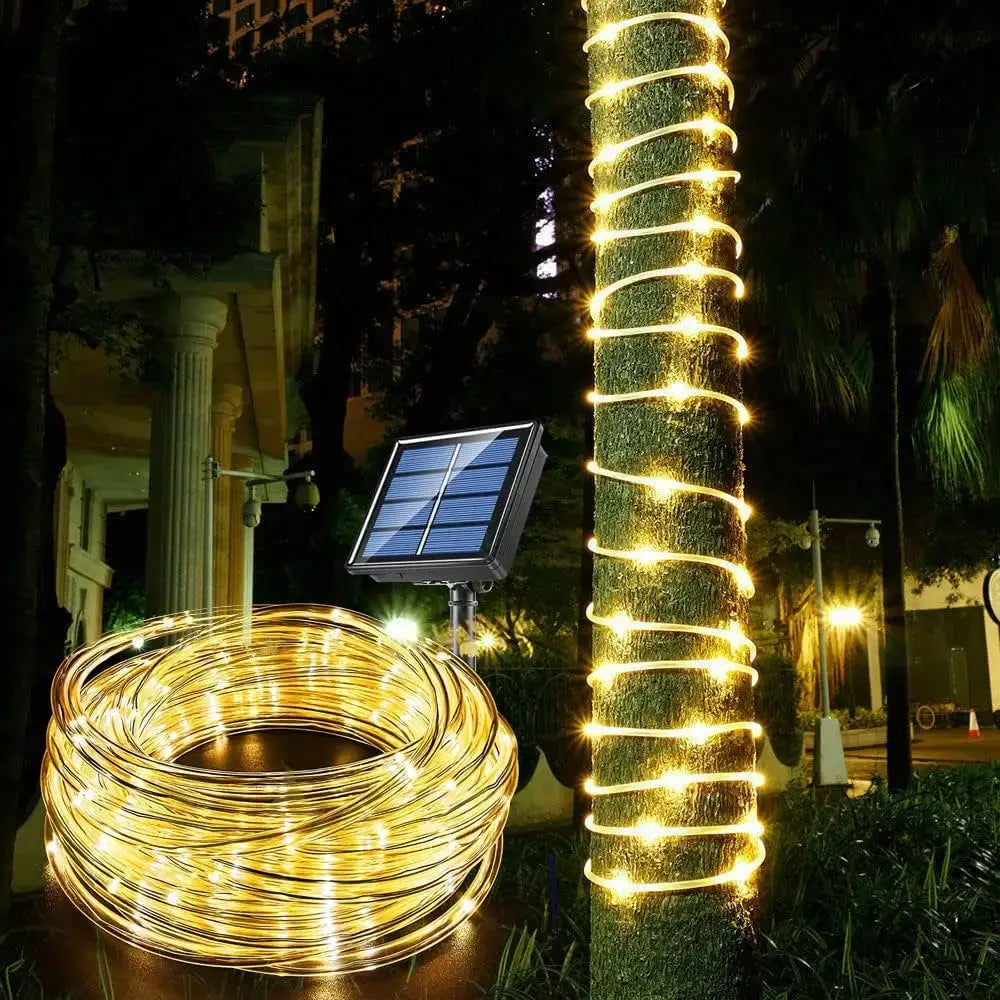 Pisca Pisca de Energia Solar Natalino Tubos de Led - Promoção Especial