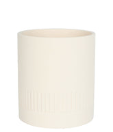 CACHEPOT EM CIMENTO OFF WHITE