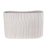 VASO DECORATIVO CERAMICA (BRANCO)
