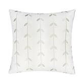 ALMOFADA EM TECIDO CANOVA OFF COM BORDADO – 50CM X 50CM