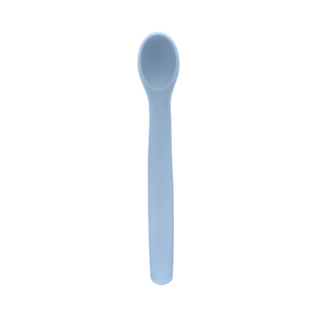COLHER FLEXIVEL EM SILICONE AZUL