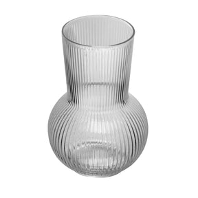 VASO DE VIDRO LINES 11CM x 11CM x 17CM