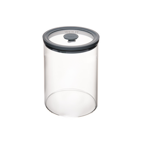 PORTA MANTIMENTOS DE VIDRO BOROSSILICATO COM TAMPA CINZA DONUTS - 800ML
