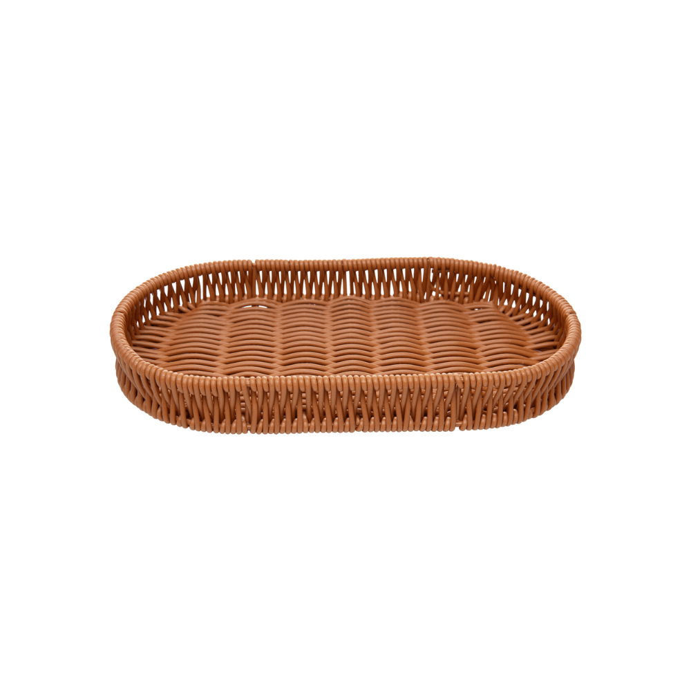 CESTA OVAL EM PLASTICO – 22CM X 11CM