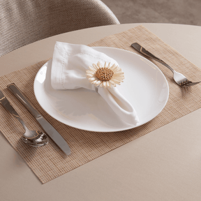 LUGAR AMERICANO WEAVE PVC MARROM – 30CM X 45CM