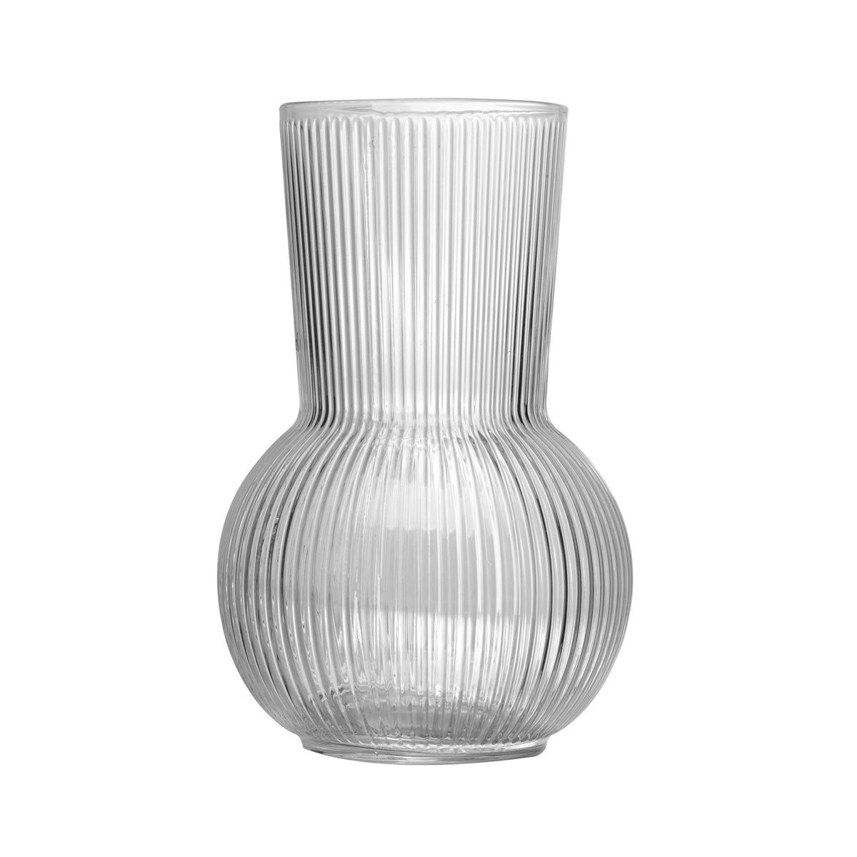 VASO DE VIDRO LINES 11CM x 11CM x 17CM