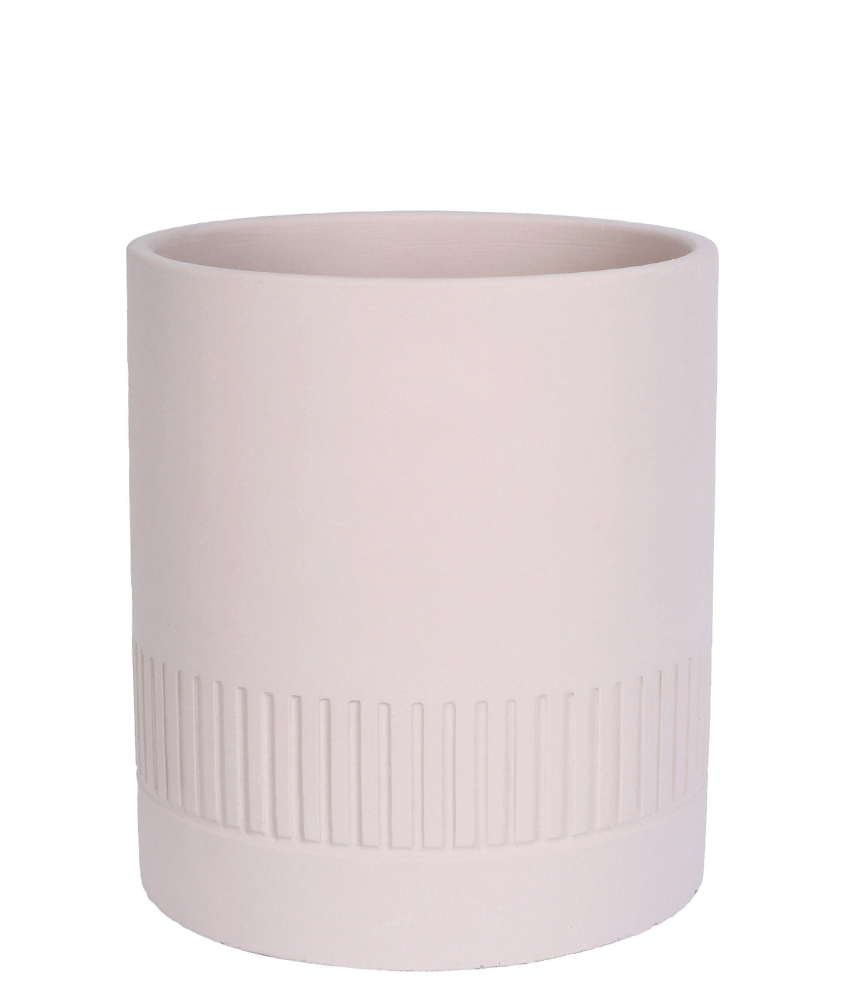 CACHEPOT EM CIMENTO BEGE