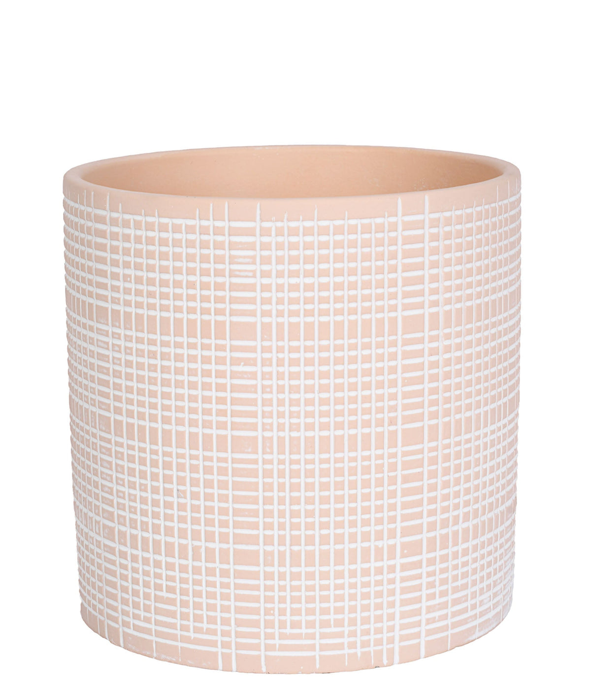 CACHEPOT EM CIMENTO BEGE 20CM