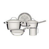 JOGO DE PANELAS AÇO INOX COM 5 PCS ALLEGRA