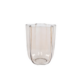 VASO DE VIDRO AMBAR